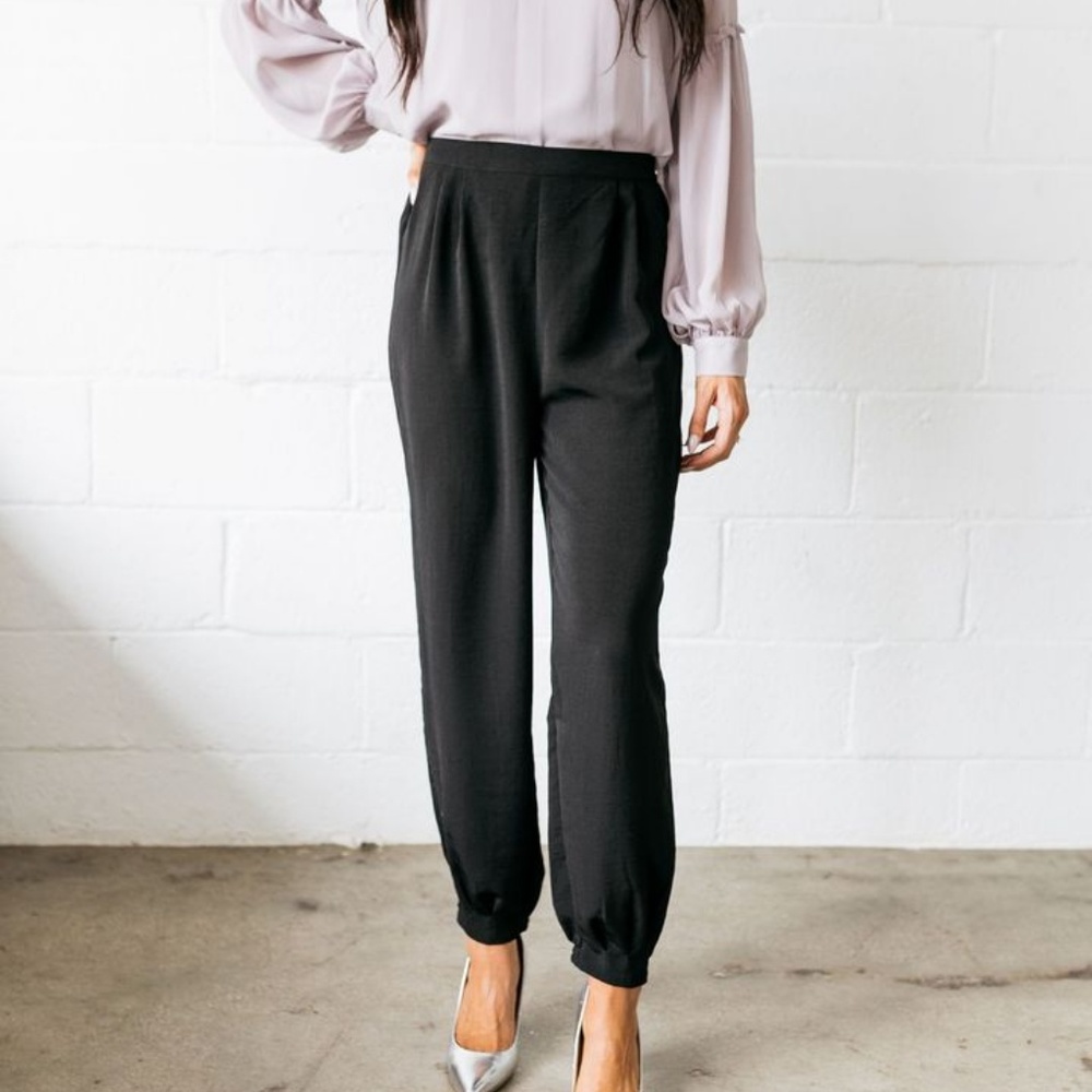 SOLD OUT Arabian Nights Harem Pants In Black - Picture 4 of 5